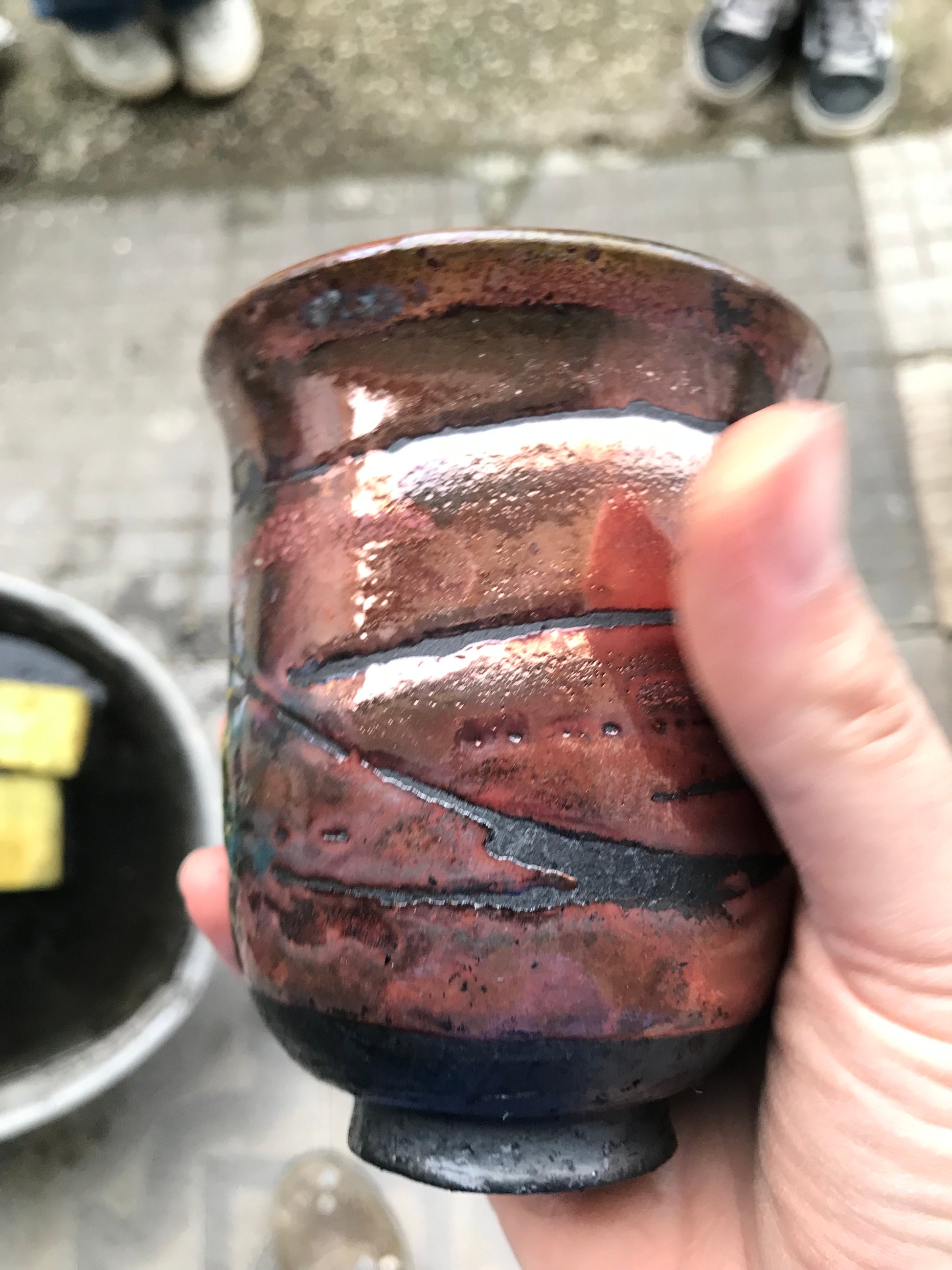 Ceramic Workshop "Raku Technique" with Chila in Ericeira, Portugal, by subcultours