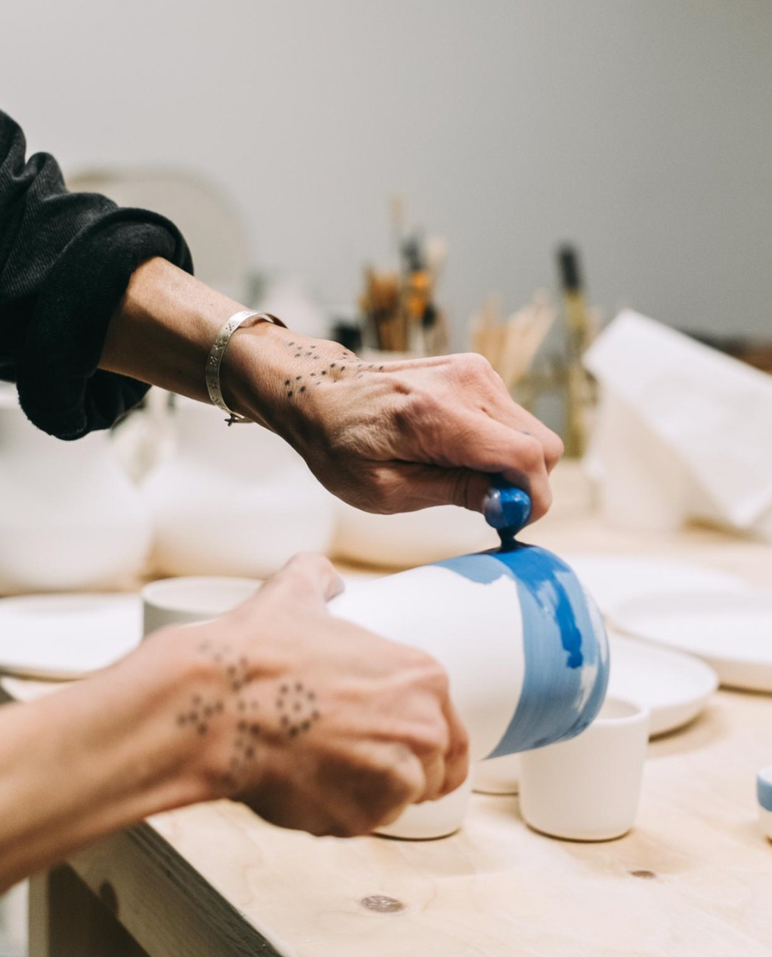 Ceramic Workshop "Tableware Set" with Miriam in Barcelona, Spain by subcultours