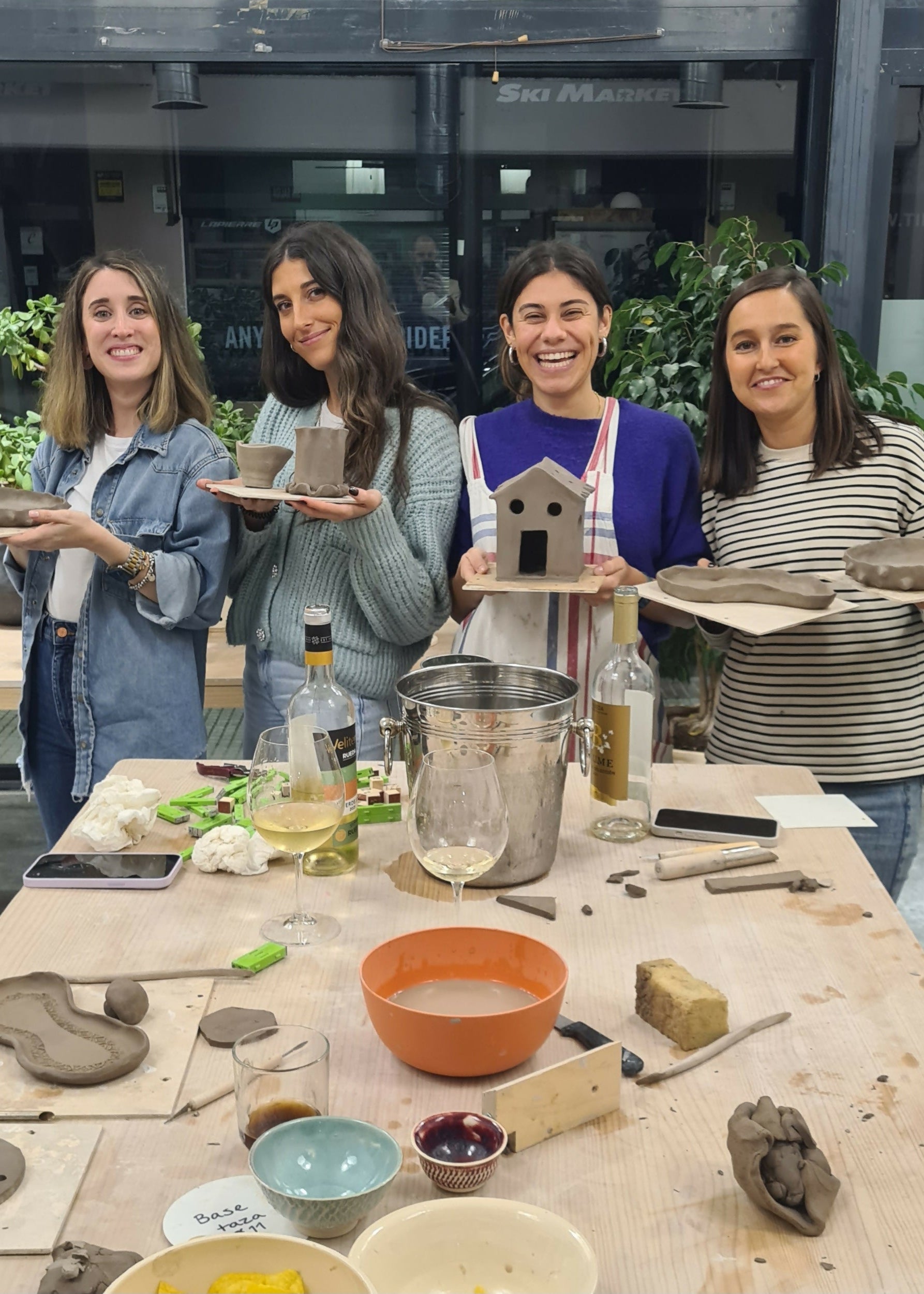 Ceramics and Wine Night with Alejandro and Team in Madrid, Spain, by subcultours