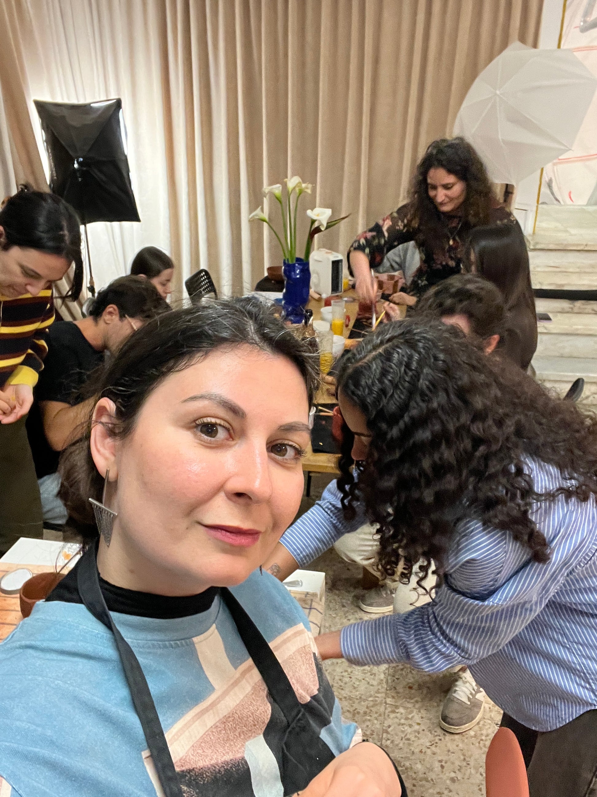 Clay & Cocktails: Hand-Building Ceramic Workshop with Anna in Lisbon, Portugal, by subcultours 12