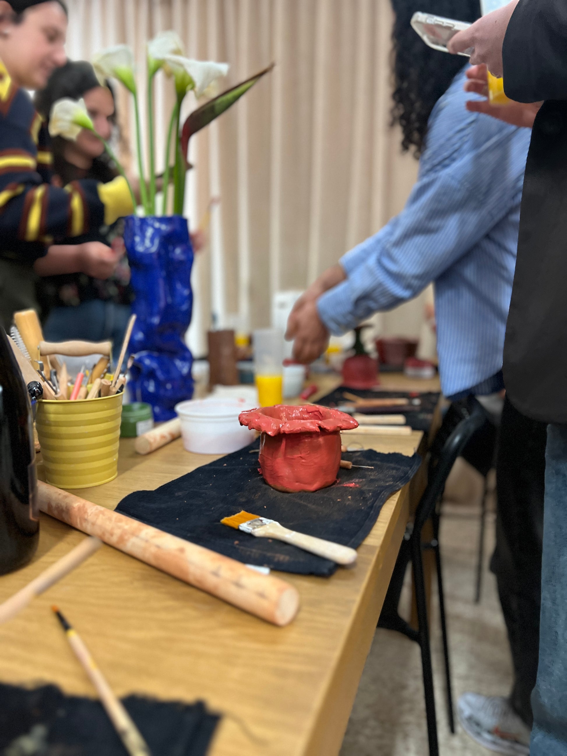 Clay & Cocktails: Hand-Building Ceramic Workshop with Anna in Lisbon, Portugal, by subcultours 56