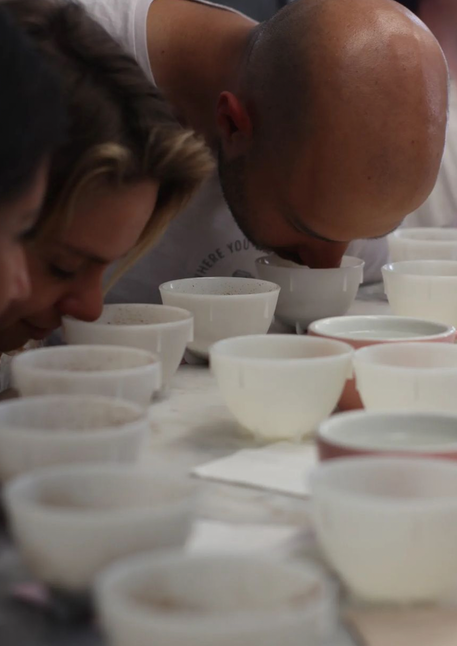 Coffee Sensory Workshop with Shan and Nick in Praia do Burgau, Algarve, Portugal by subcultours