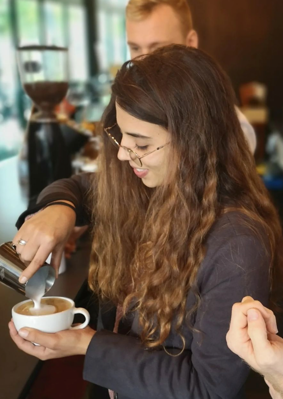 Coffee Workshop "Latte Art" with Shan and Nick in Praia do Burgau, Algarve, Portugal by subcultours