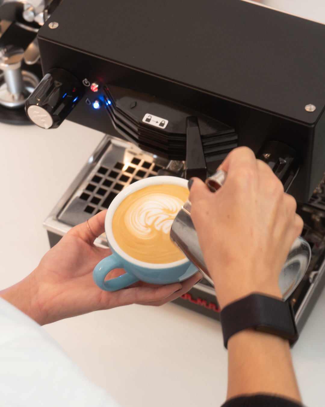 Coffee Workshop "Latte Art" with Shan and Nick in Praia do Burgau, Algarve, Portugal by subcultours