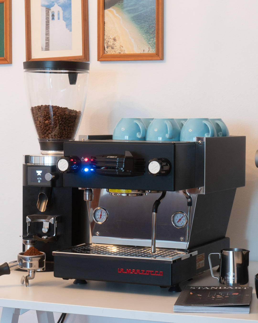 Coffee Workshop "Latte Art" with Shan and Nick in Praia do Burgau, Algarve, Portugal by subcultours