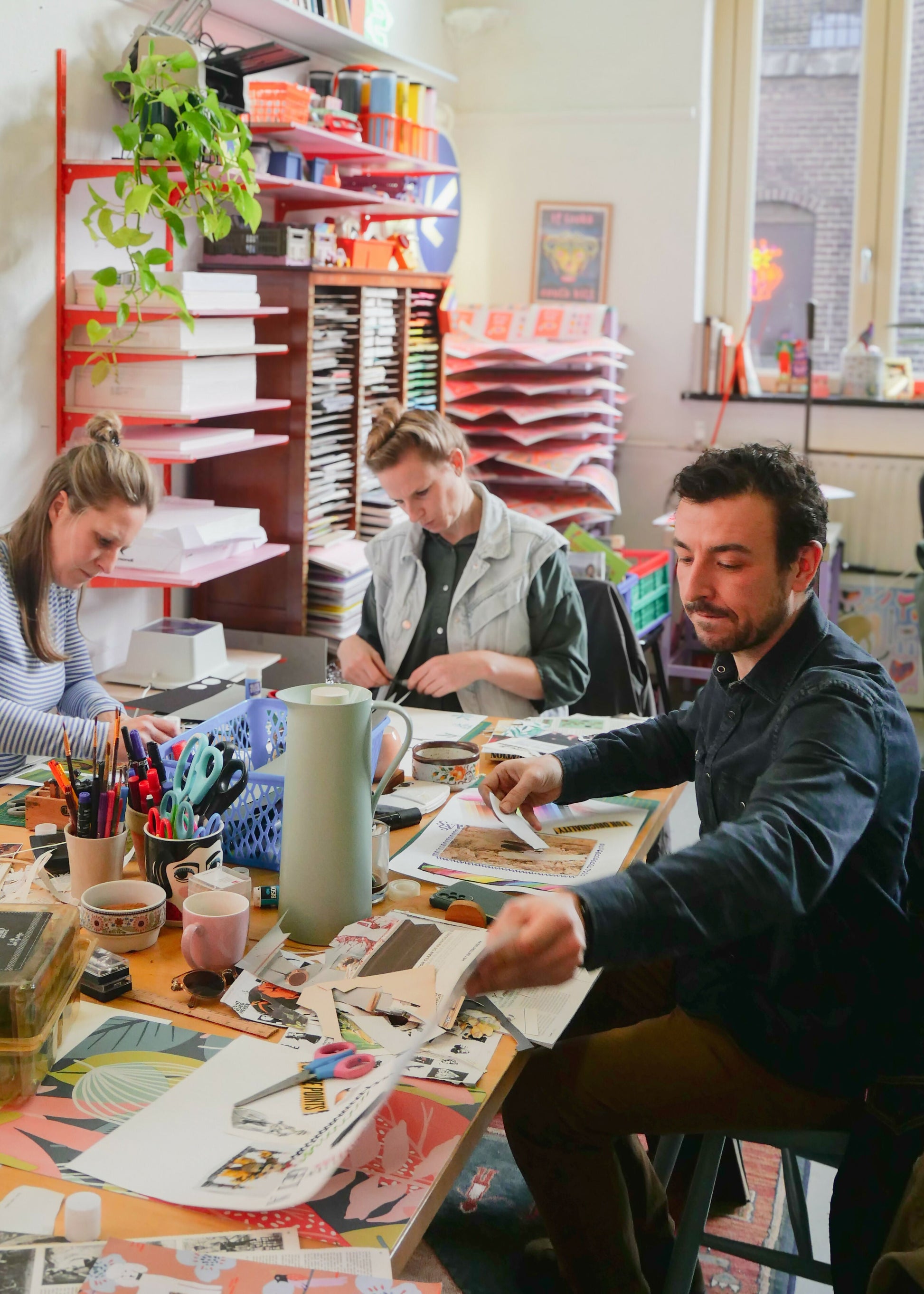 Cosy Collage Workshop with Ellis in Utrecht, The Netherlands, by subcultours, creative people