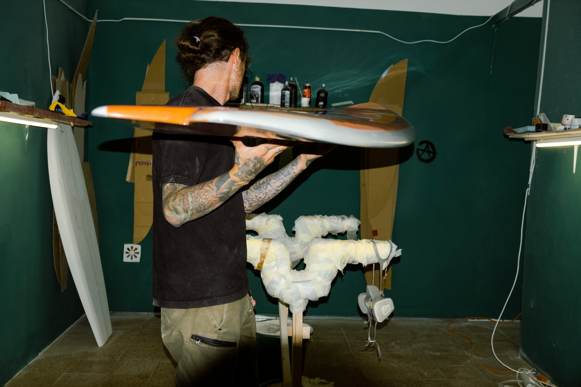 Custom Surfboard Workshop with Alex and his team in Torres Vedras, Portugal by subcultours