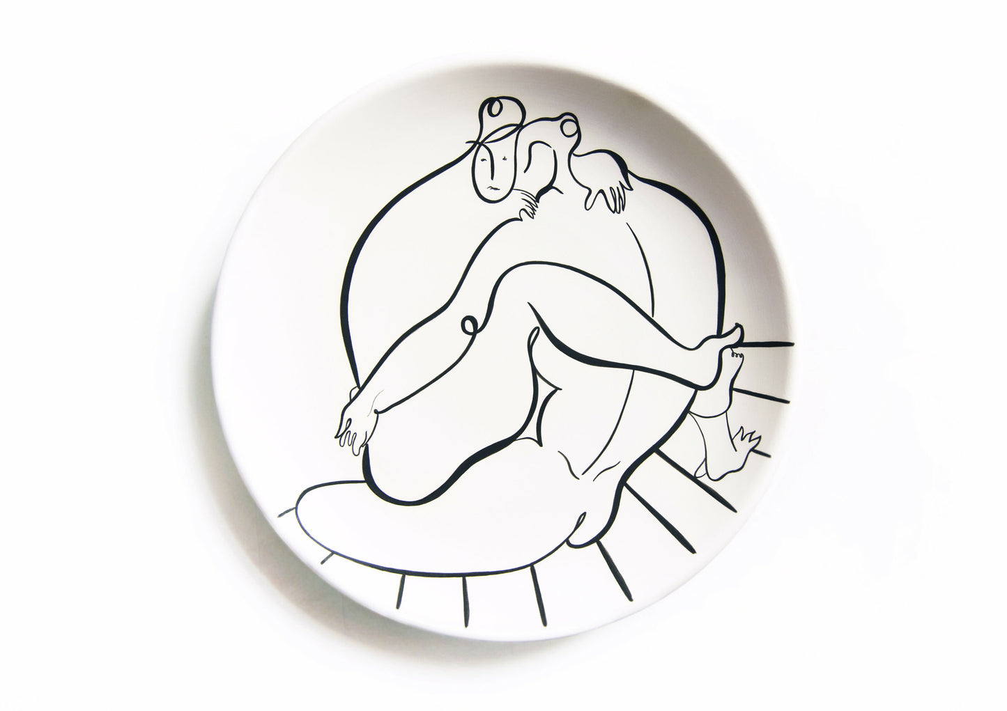 Andrea-Santamarina-Contemporary-artist-spain-Art-Gallery-artistic-ceramic-drawing-plates-Love-8-1