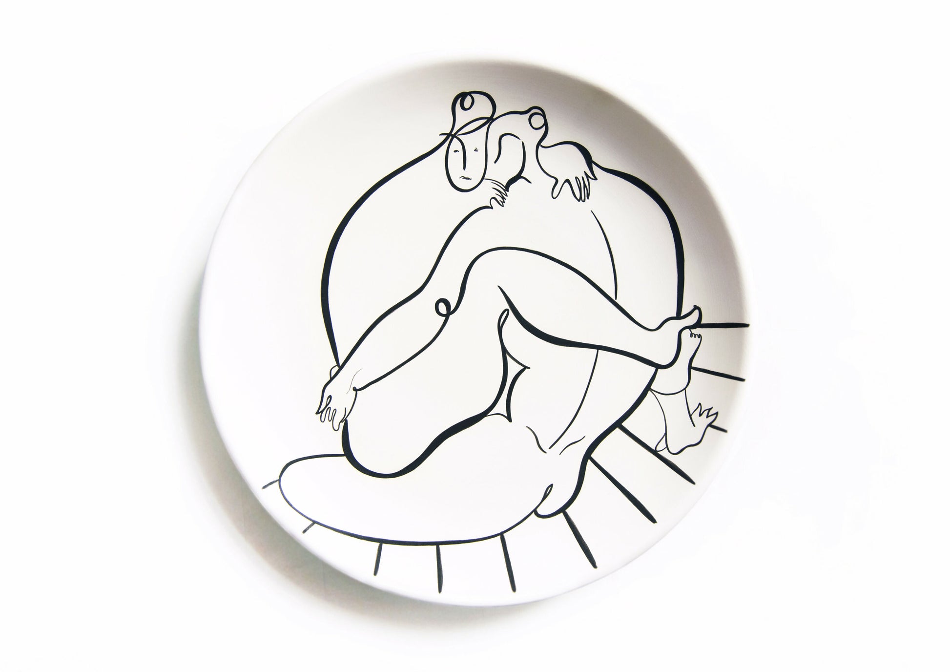 Andrea-Santamarina-Contemporary-artist-spain-Art-Gallery-artistic-ceramic-drawing-plates-Love-8-1