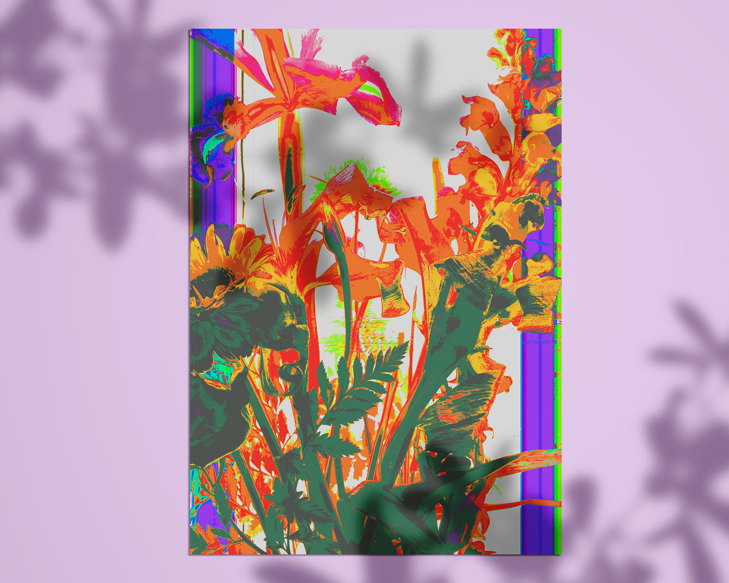 "FLOWER BOUQUET" Fine Art Print by Marzia Braggion