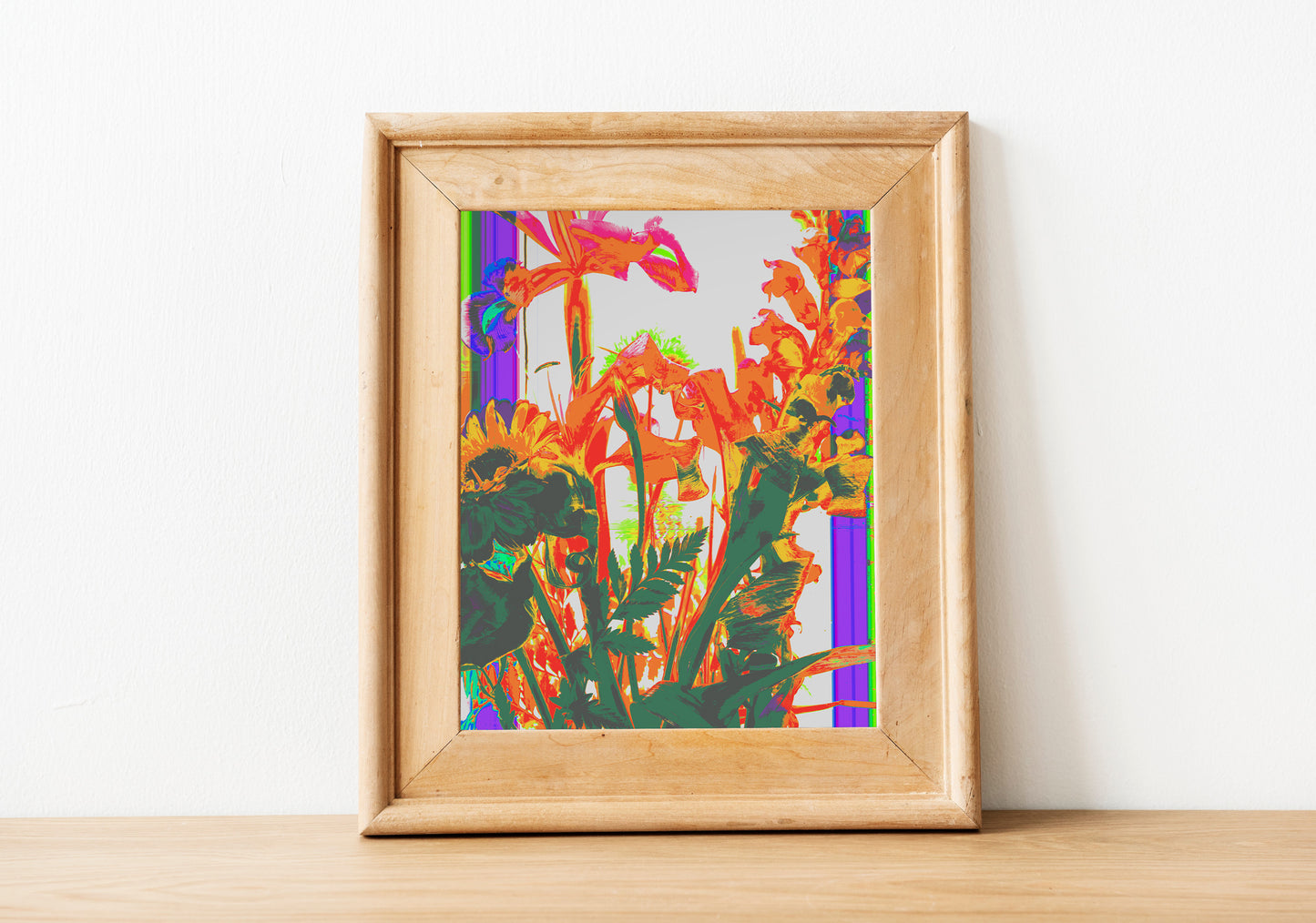 "FLOWER BOUQUET" Fine Art Print by Marzia Braggion