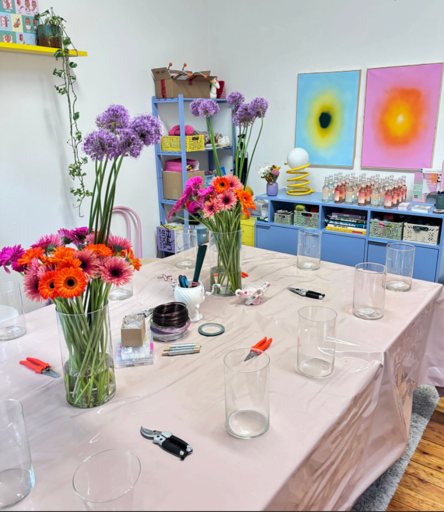 Workshop Floral com Gaja e equipa em Berlim, Alemanha