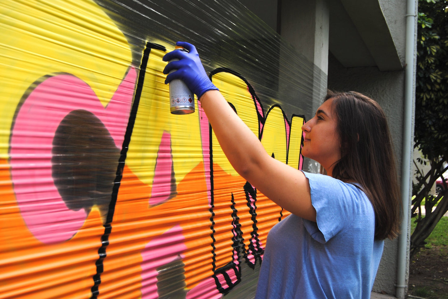 Graffiti Workshop with street artist Mariana in Porto, Portugal by subcultours