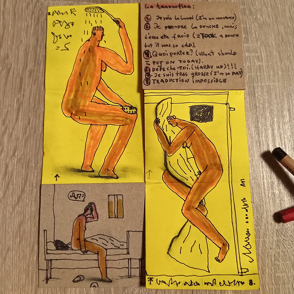 ✨ Graphic Literature Workshop with Nacha in Angoulême, France