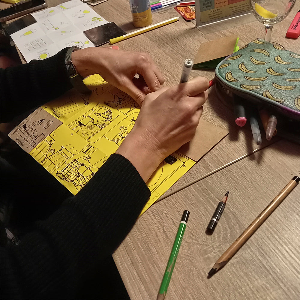 ✨ Graphic Literature Workshop with Nacha in Angoulême, France