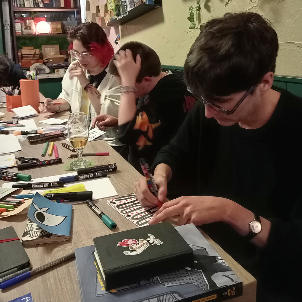 ✨ Graphic Literature Workshop with Nacha in Angoulême, France