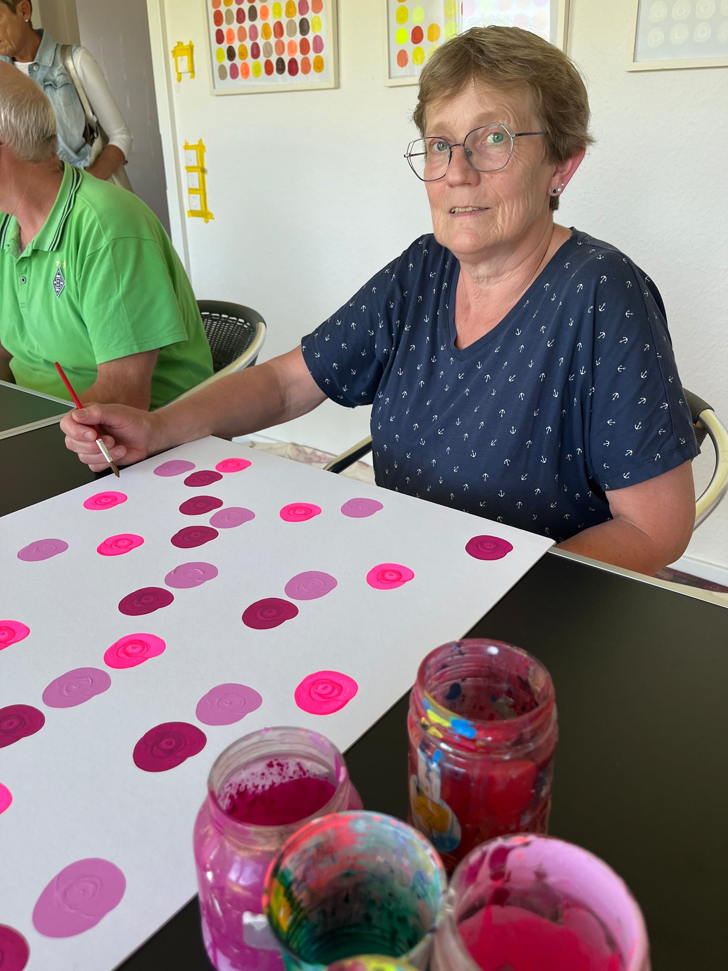 "Habits" Painting Workshop with Janine in Bietigheim-Bissingen, Germany