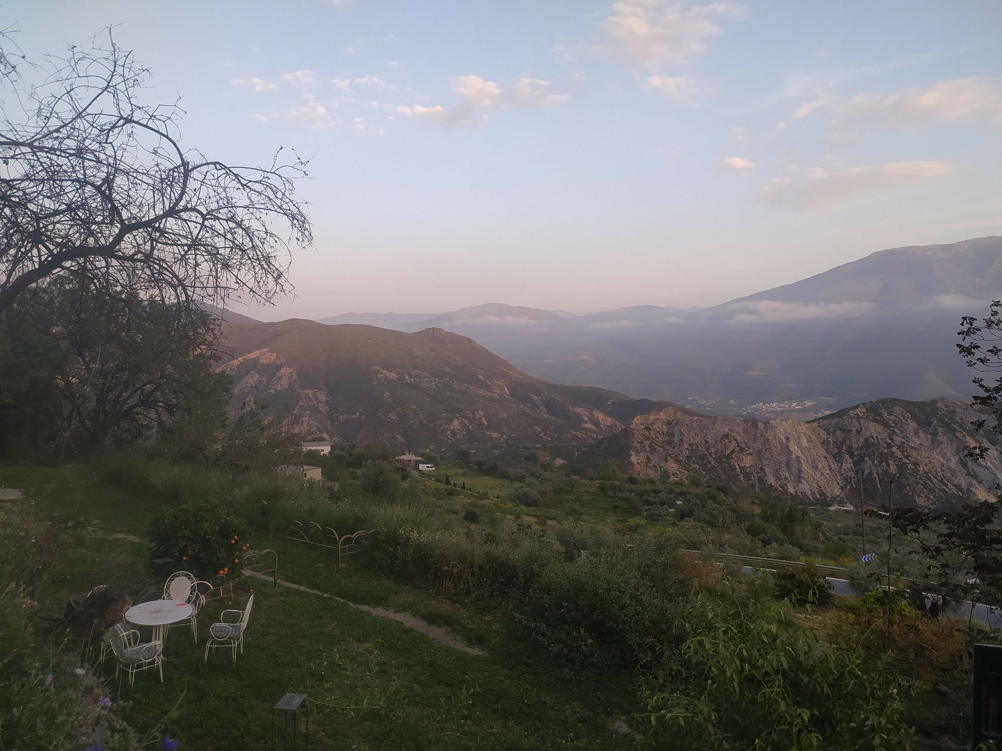 Hand Sculpting Workshop with Jeoma in Orgiva, Andalucia, Spain, the landscape view, by subcultours