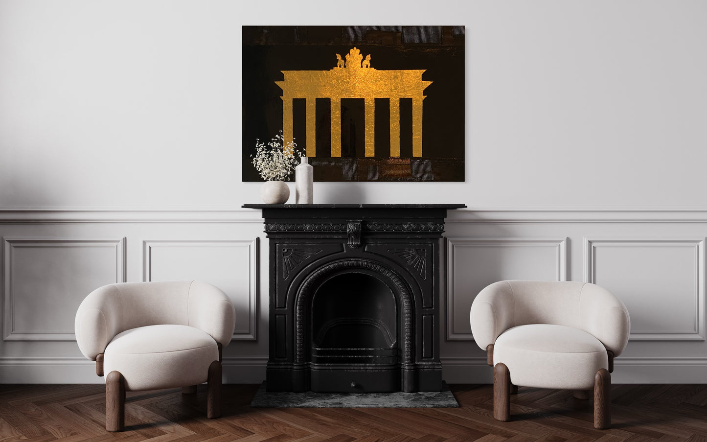 "Brandenburg Gate" Artwork by Nyra Turkmani