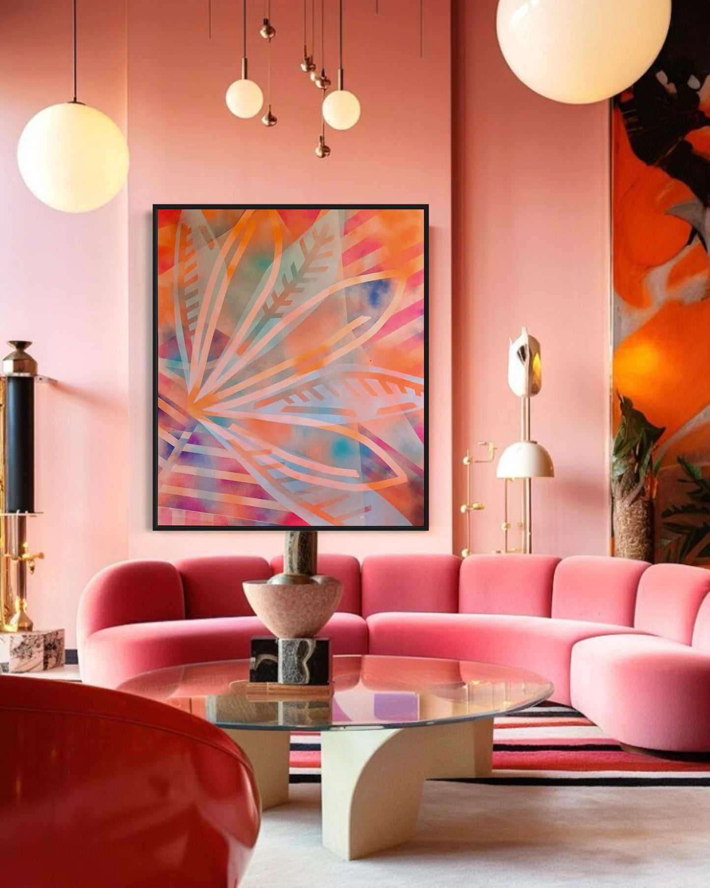 Private Psychedelic Painting Sunset Session with Kat  in Berlin, Germany