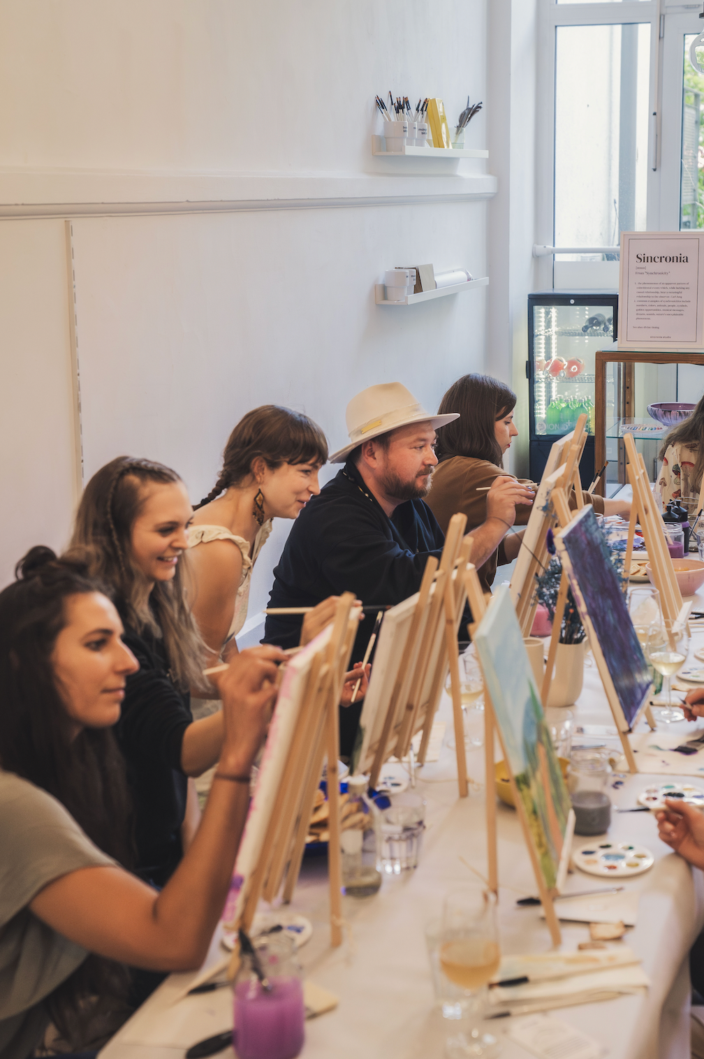Intentional Painting Workshop at Art Sanctuary - in Hamburg, Germany