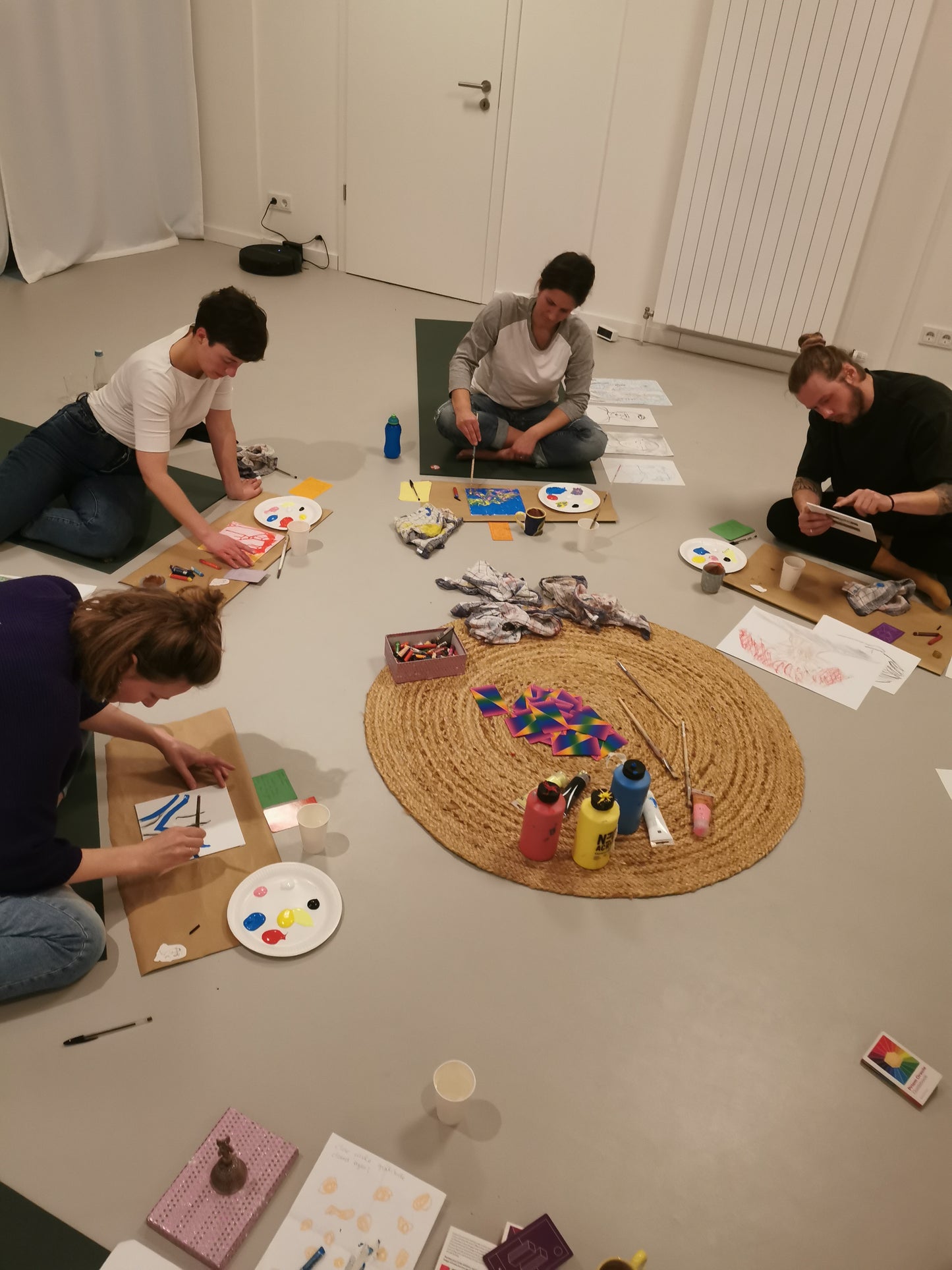Intentional Painting Workshop im Art Sanctuary – in Hamburg, Deutschland