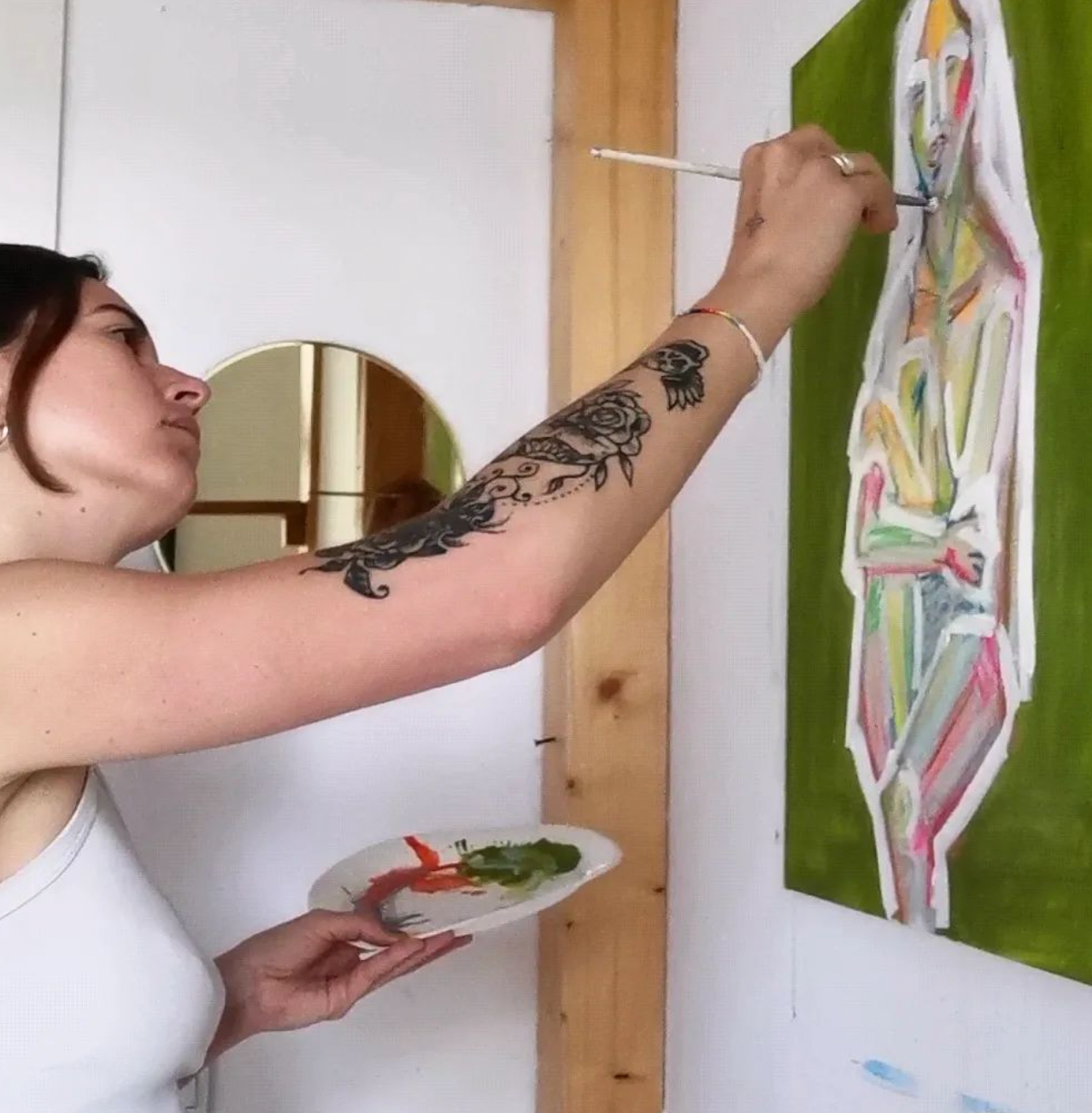 Intentional Painting Workshop at Art Sanctuary - in Hamburg, Germany