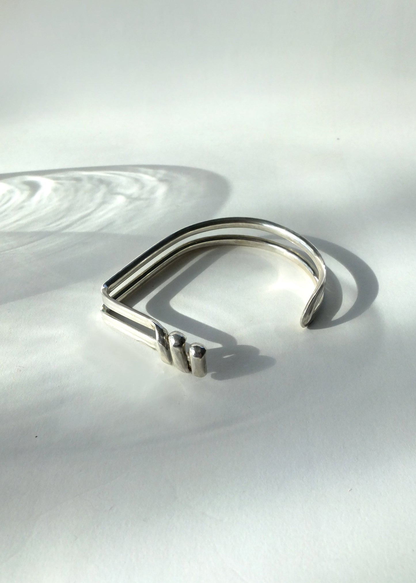 Jewelry Workshop "Sculpting a Bracelet in Recycled Sterling Silver" with Laura in Lopik, Netherlands