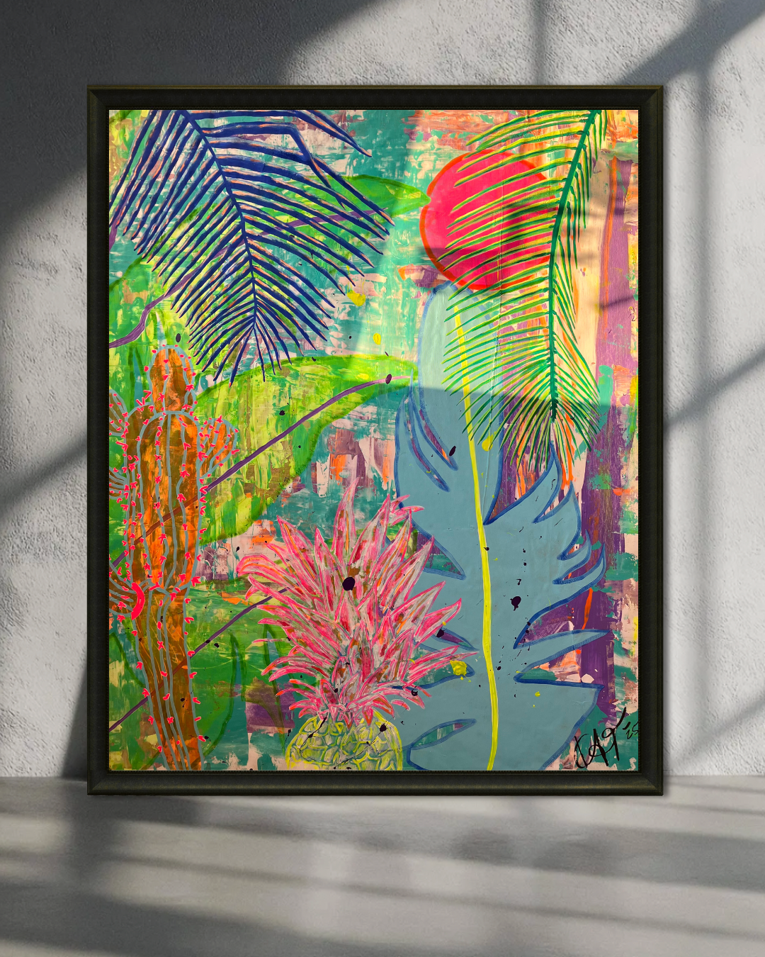 Private Psychedelic Painting Sunset Session with Kat  in Berlin, Germany