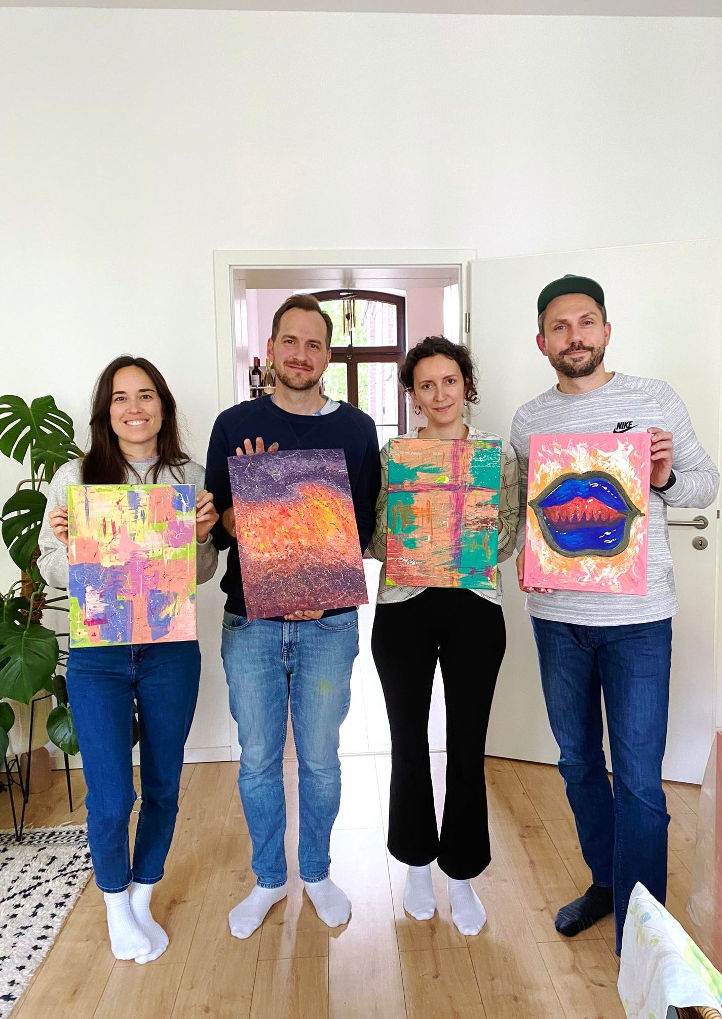 Painting Workshop "The World of Colors" with Mara in Cologne, Germany