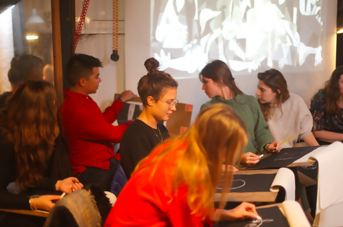 Life Drawing Workshop for Team Building Events with Benet and his Team in Barcelona, Spain by subcultours