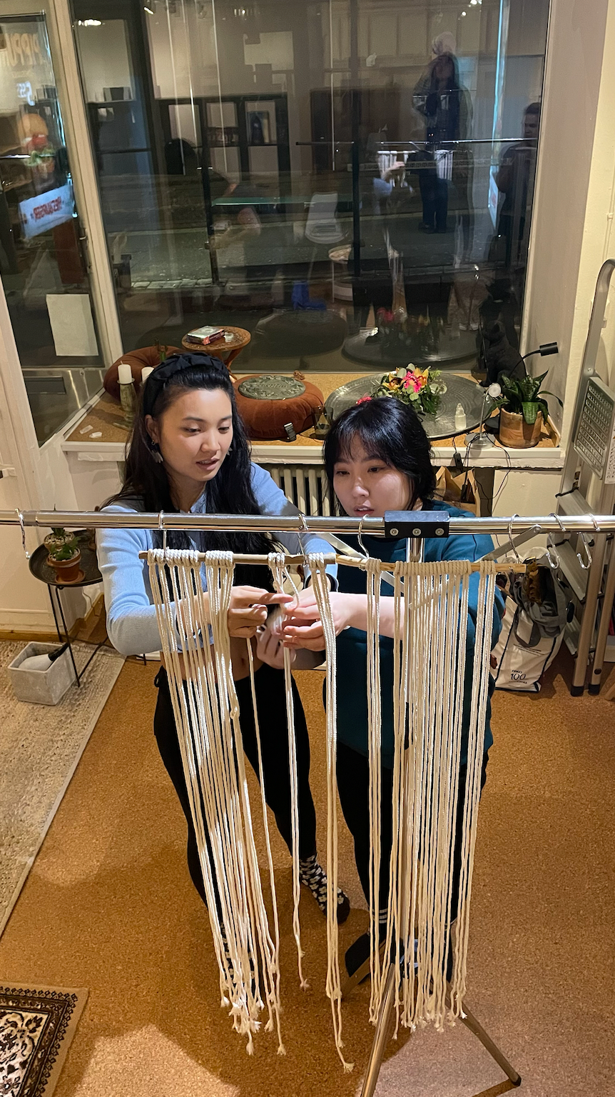 Macramé, Intuitive Dance, and Meditation Workshop "The Artful Self-Discovery" with Yangxuan in Helsinki, Finland by subcultours