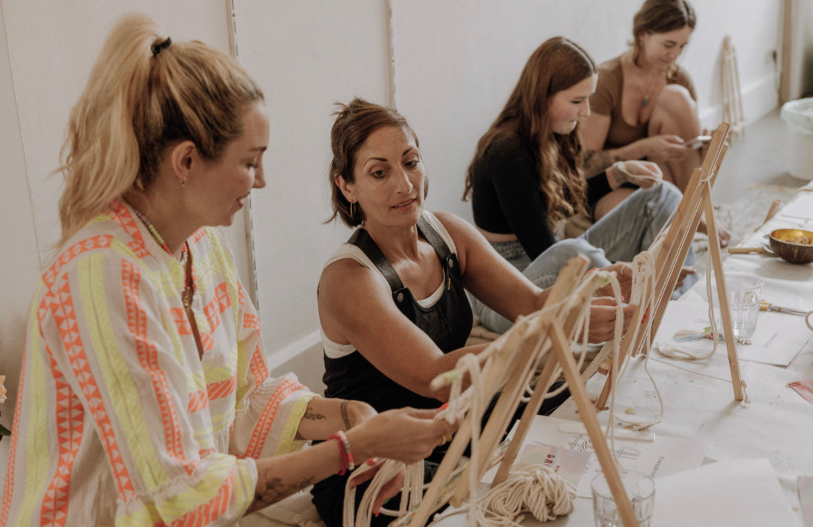 "Meditative Macramé" Workshop with Janina in Hamburg, Germany