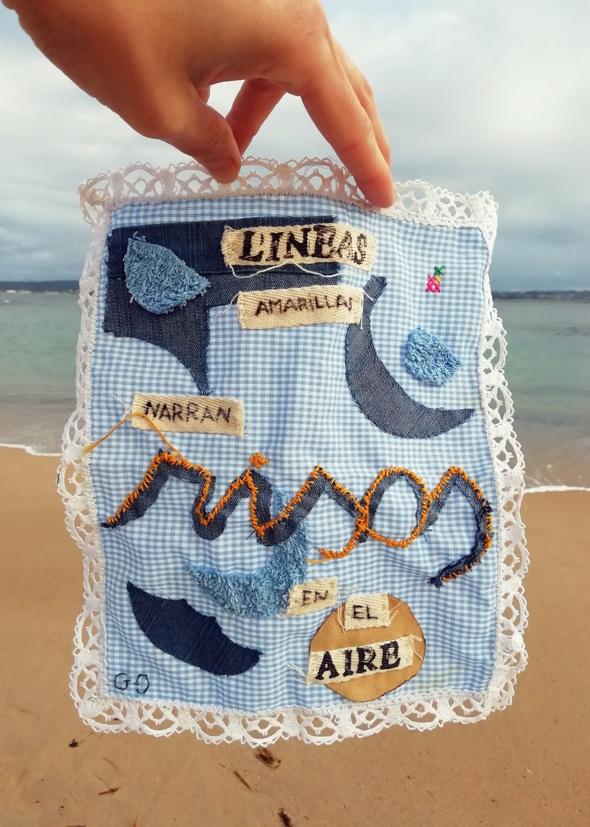 Mixed Media Workshop "My.Uni.Verse: Writing + Textile + Engraving" with Gisela in A Coruña, Galicia, Spain by subcultours