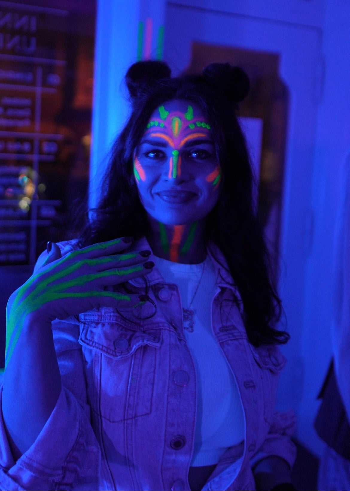 Neon Art Party "Paint, Glow, and Party" with Nyra in Berlin, Germany 1