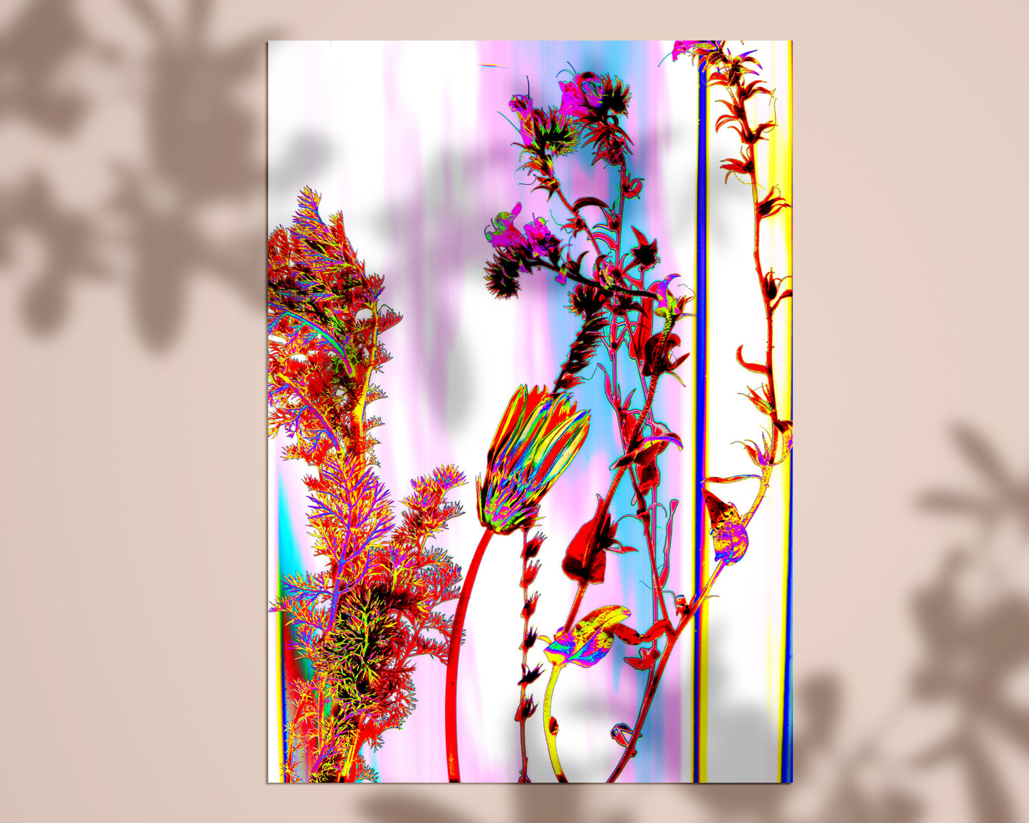 "PSYCHEDELIC PLANTS" Fine Art Print by Marzia Braggion