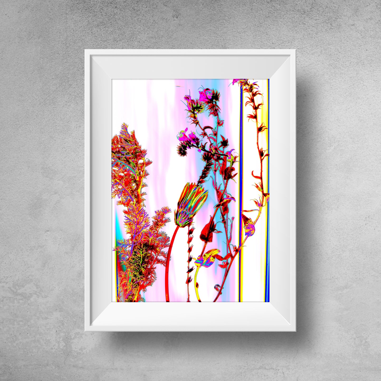 "PSYCHEDELIC PLANTS" Fine Art Print by Marzia Braggion