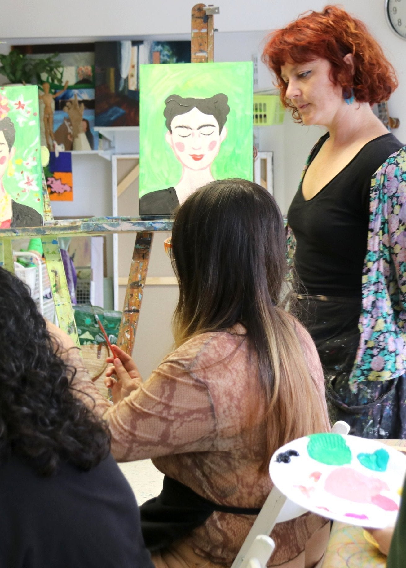 Painting Workshop with Julia in A Coruña, Spain by subcultours