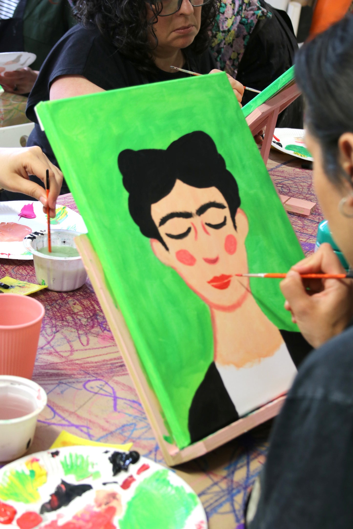 Painting Workshop with Julia in A Coruña, Spain by subcultours