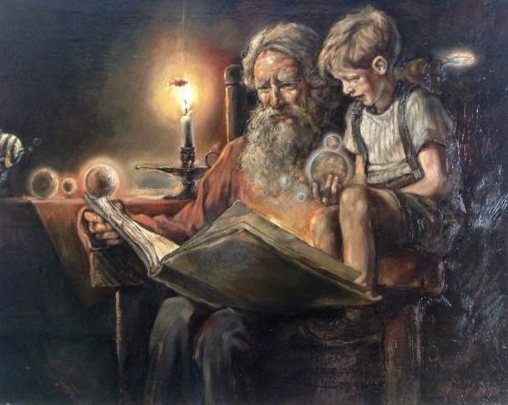 Painting workshop in a old-millenium castle in Italy with Ivo Sikarov, by subcultours