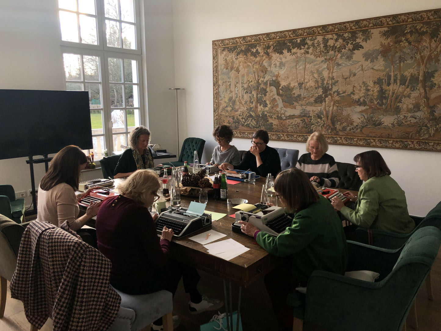 Poetry Workshop "Write Poems on Vintage Typewriters" with Sabine in Munich, Germany, by subcultours 3