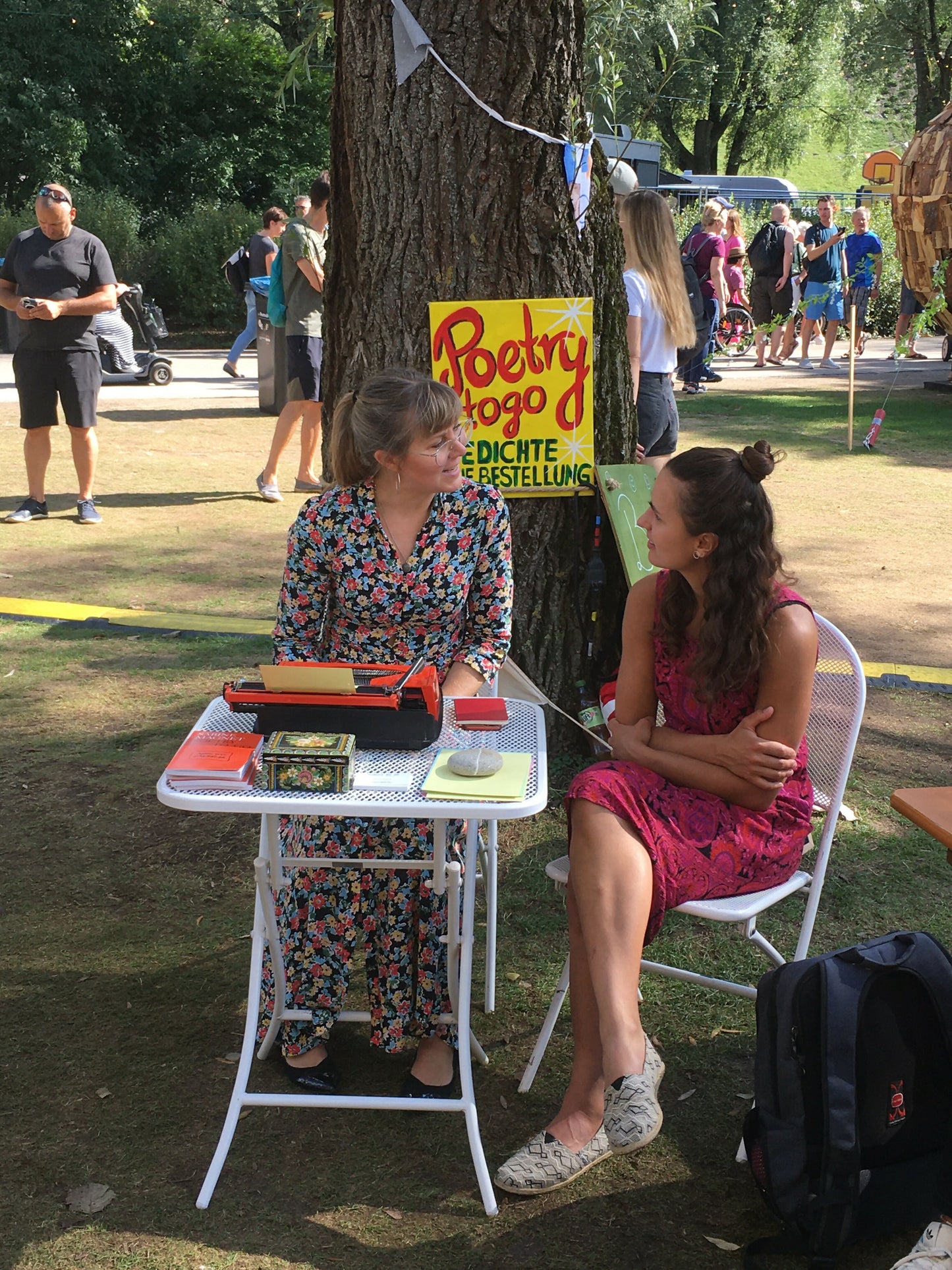 Poetry Workshop "Write Poems on Vintage Typewriters" with Sabine in Munich, Germany, by subcultours 4