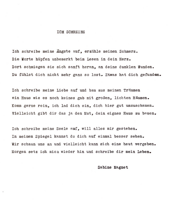Poetry Workshop "Write Poems on Vintage Typewriters" with Sabine in Munich, Germany, by subcultours 6