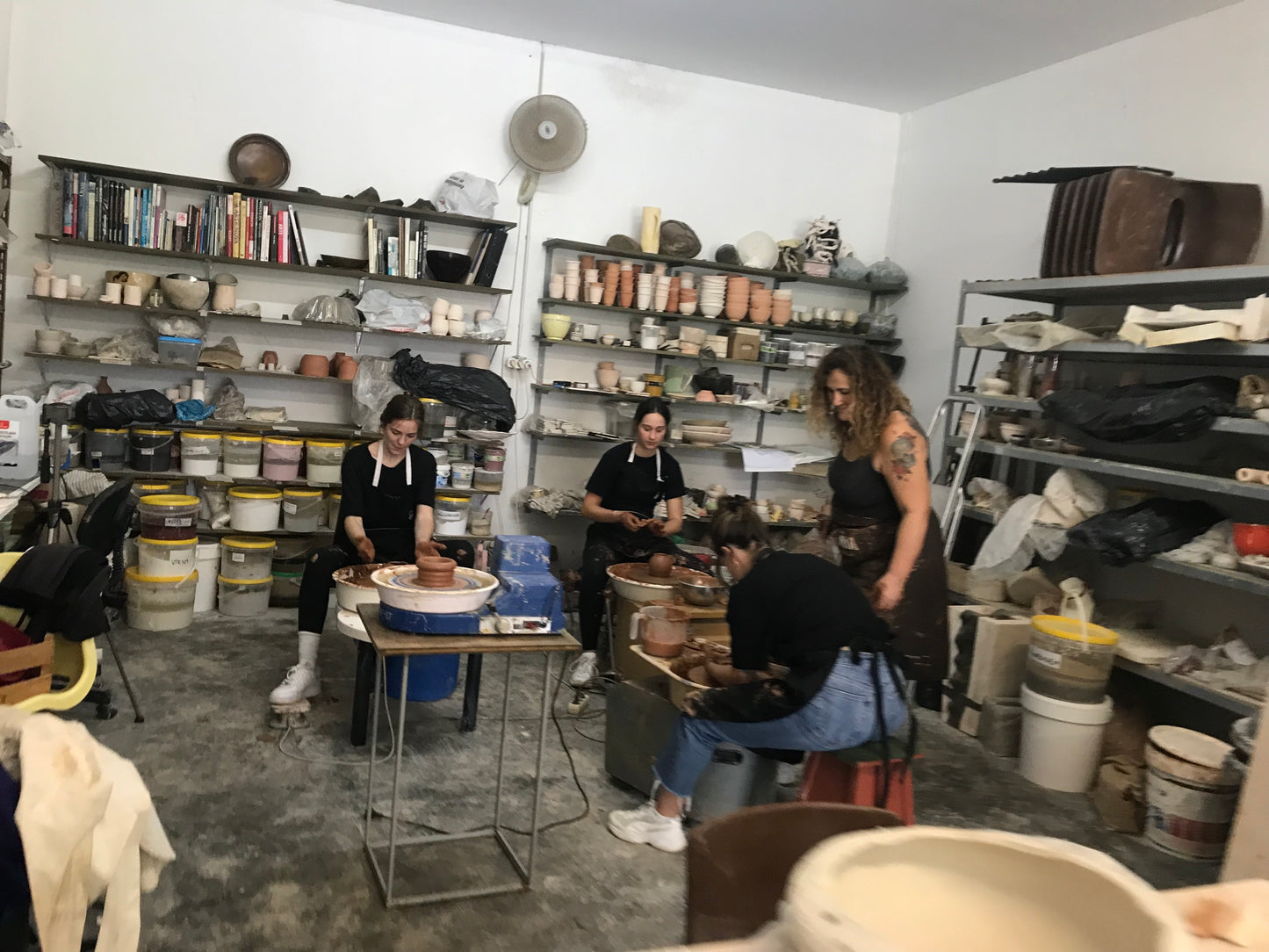Pottery Wheel Throwing Workshop with Fernanda in Ericeira, Portugal, by subcultours