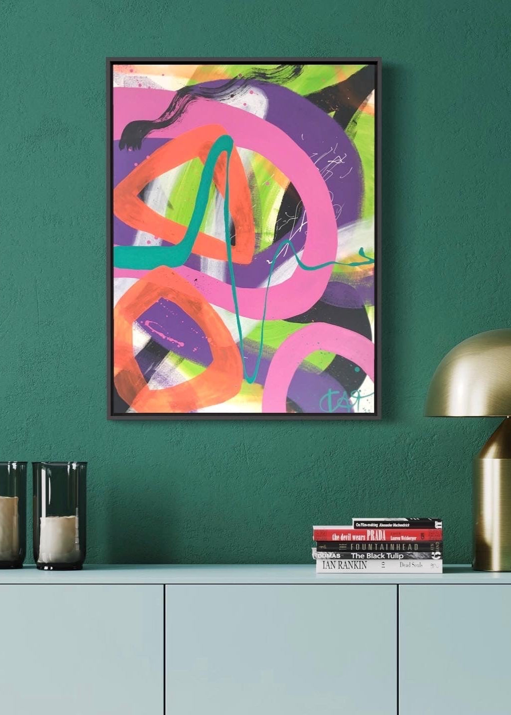 Team Building Painting Workshop "Emotional, Abstract Art" with Kat in Berlin, Germany by subcultours