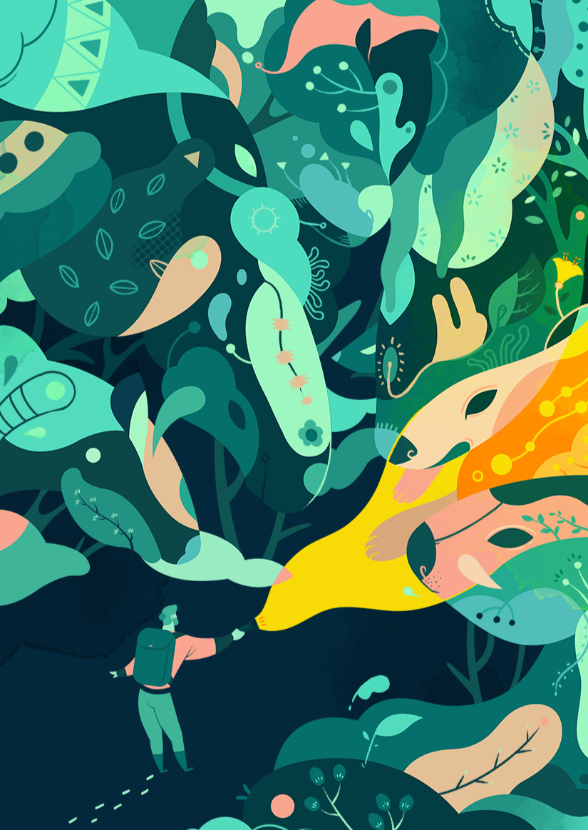 "Creating Patterns and Textures for Illustration" Workshop with Jaye in Berlin, Germany