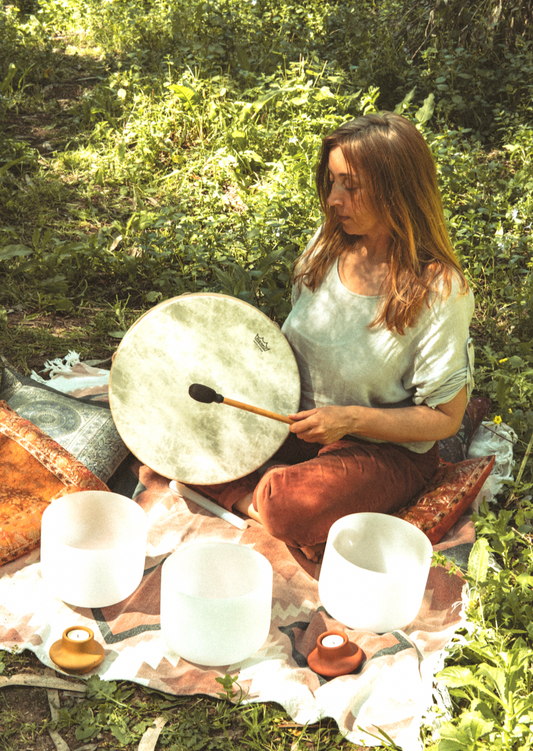 Reiki Workshop „Reiki Drum Journey and Sound Healing“ with Heidi in Aljezur, Portugal by subcultours