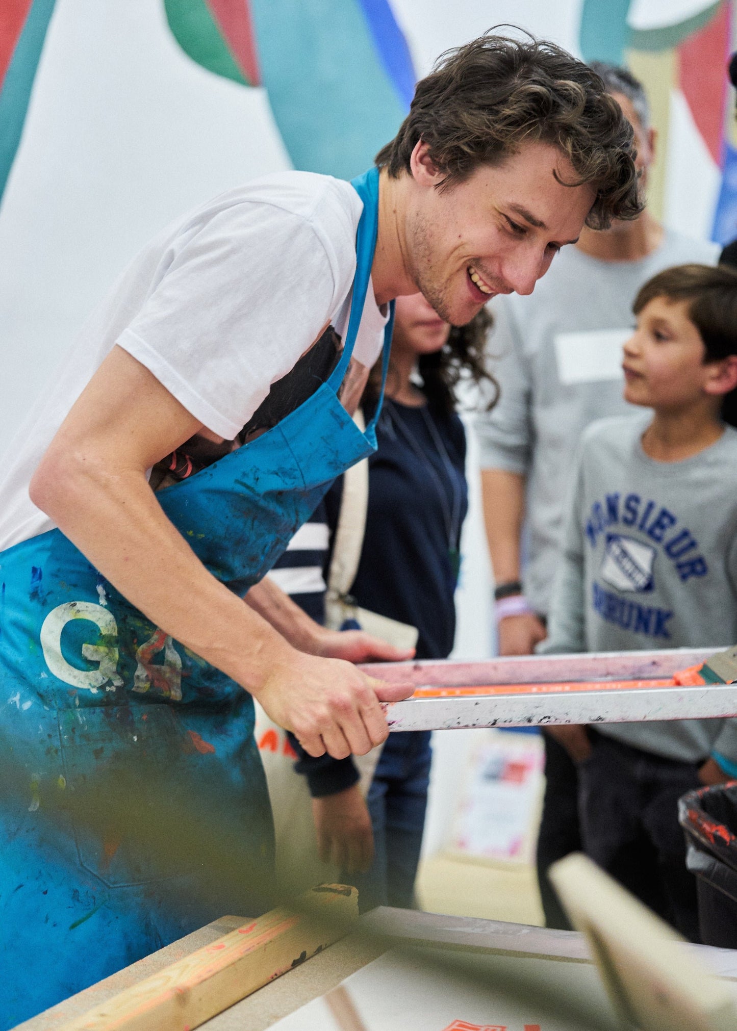 Screen Printing Workshop "Design and Screen print your own Tote bag or T-shirt" with Raoul in Den Bosch, The Netherlands by subcultours