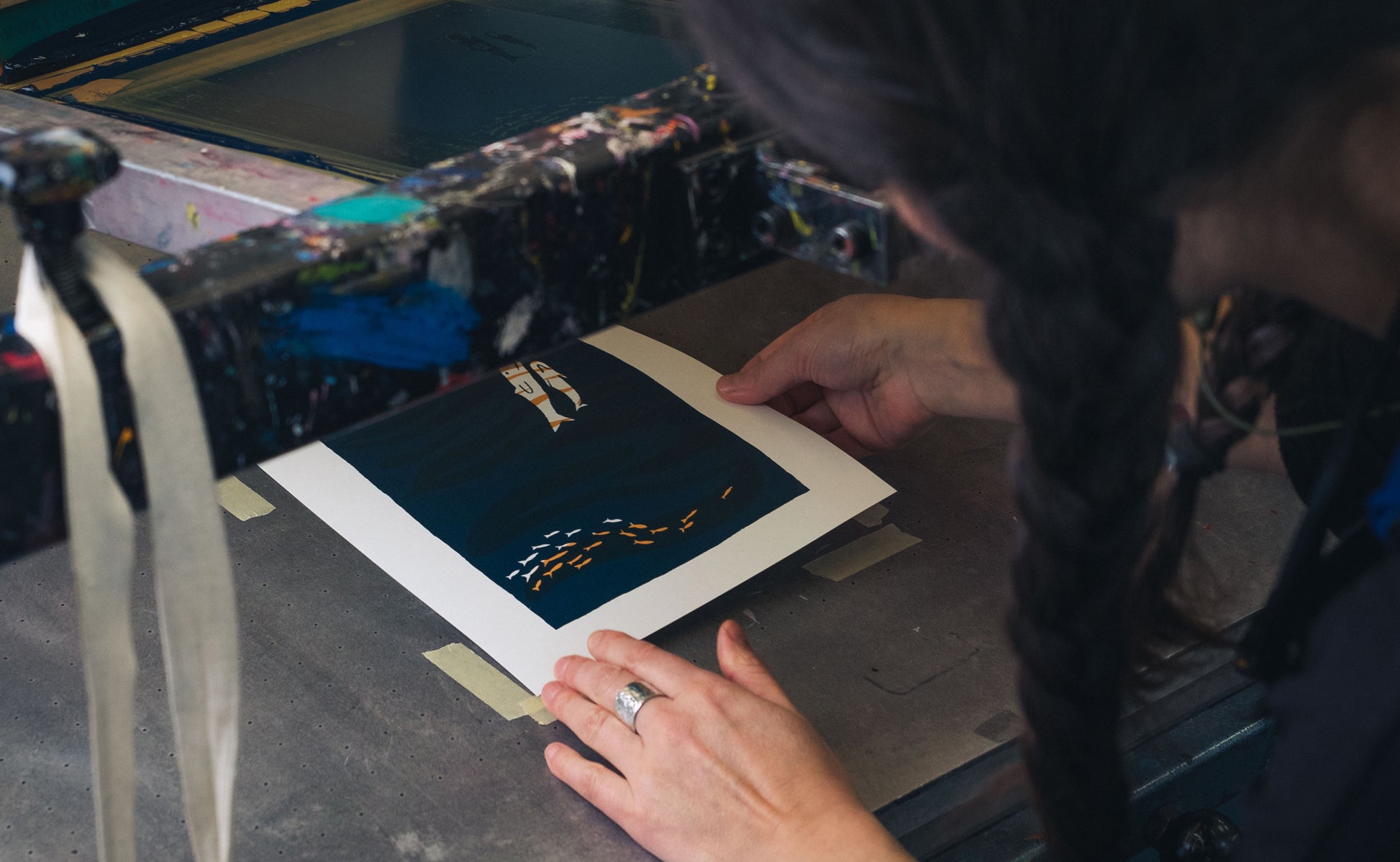 "Screen Print Your Own Textile Designs" Workshop with Julie in Berlin, Germany
