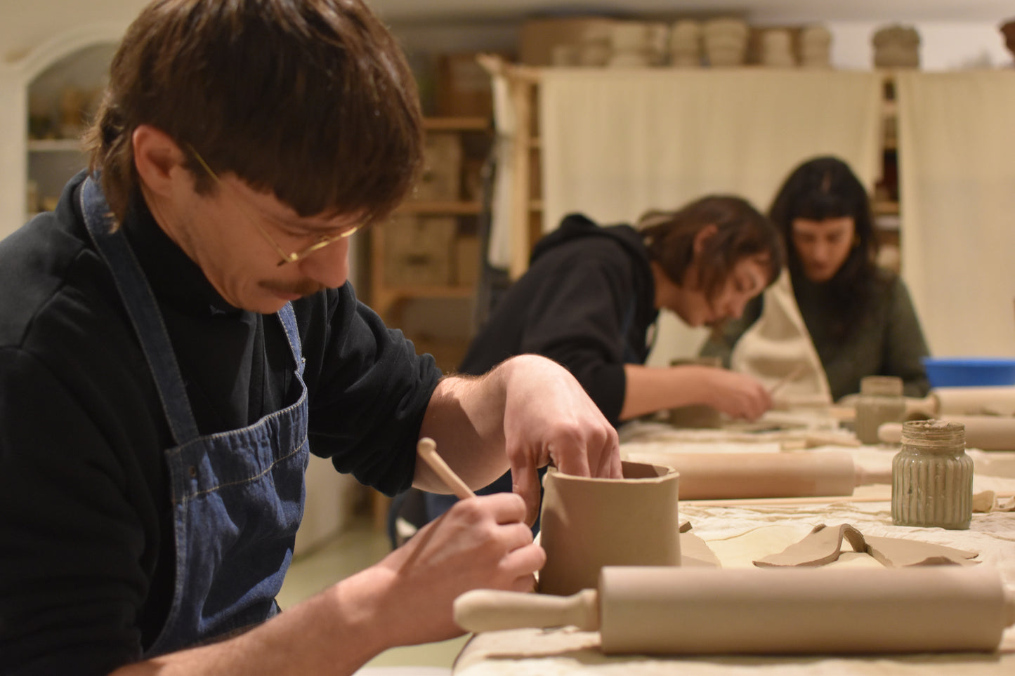 Team Building Pottery Workshop with Barsega Studio in Berlin, Germany by subcultours